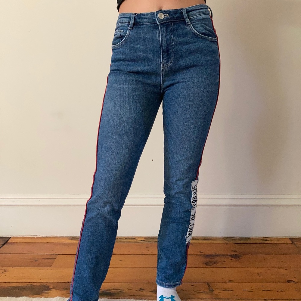 Stripe Jeans